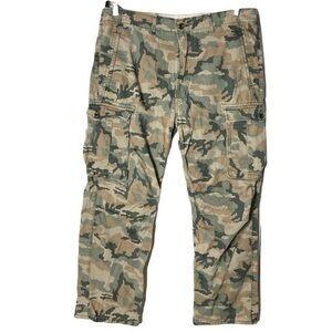 Levis Pants Mens 36x30 Ace Cargo Twill Camo Relaxed Utility Hiking Camouflage